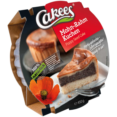  Cakees Mohn Rahmkuchen 450g 