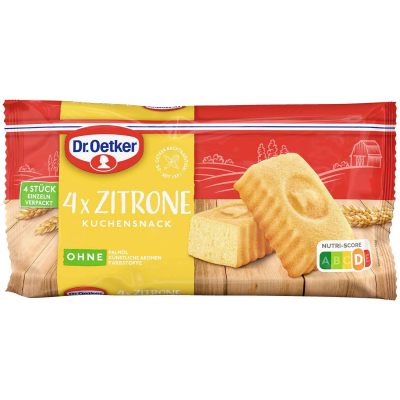  Dr. Oetker Kuchensnack Zitrone 4x35g 