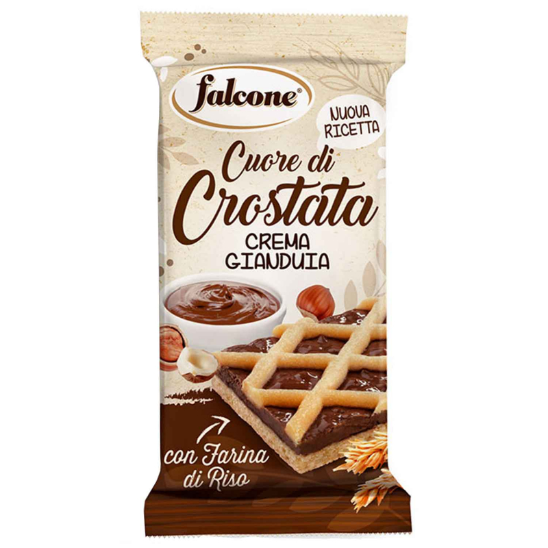  falcone Cuore di Crostata Crema Gianduia 60g 