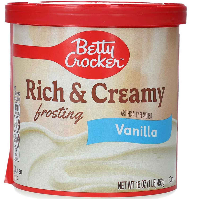  Betty Crocker Rich & Creamy Frosting Vanilla 453g 