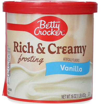  Betty Crocker Rich & Creamy Frosting Vanilla 453g 