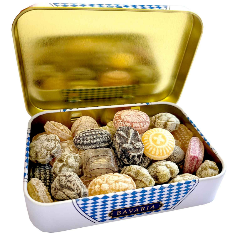  Edel Früchte-Mischung Bavaria Traditionsdose 90g 