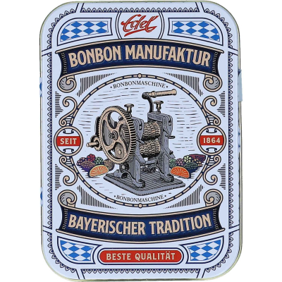  Edel Früchte-Mischung Bavaria Traditionsdose 90g 