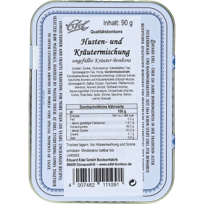  Edel Husten- und Kräutermischung Traditionsdose 90g 