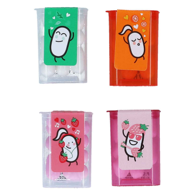  tic tac Travels Lilliput Mini-Boxen Strawberry 60er 