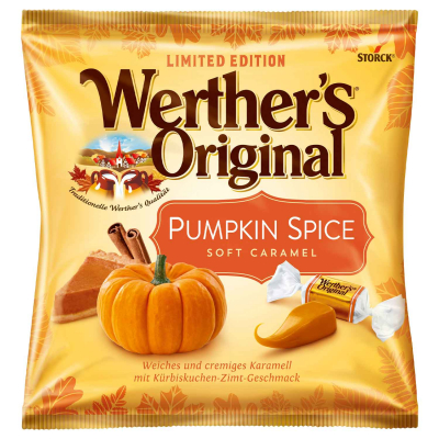  Werther's Original Soft Caramel Pumpkin Spice 180g 