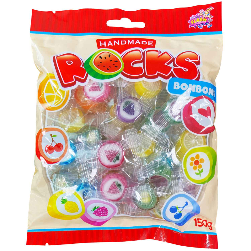  Sweet Flash Handmade Rocks Bonbons 38er 