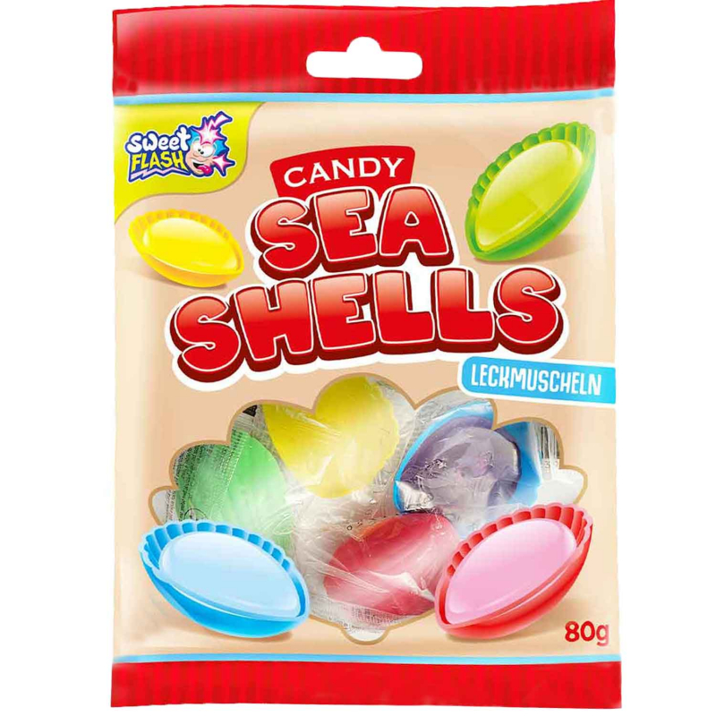  Sweet Flash Candy Sea Shells Leckmuscheln 8er 