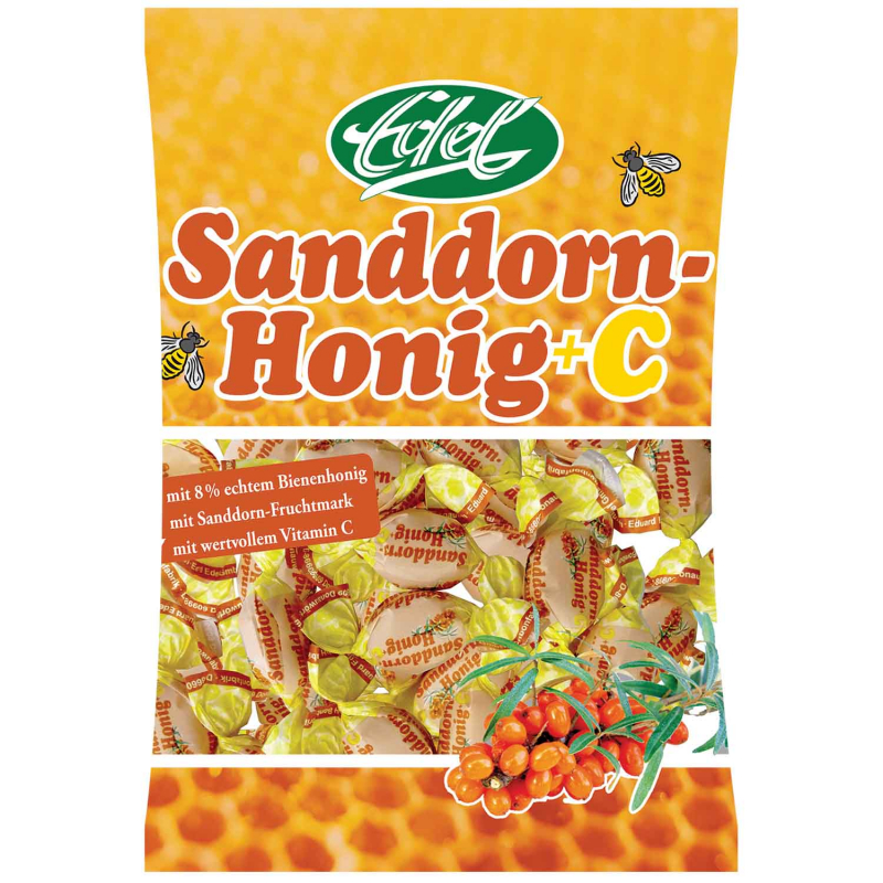  Edel Sanddorn-Honig + Vitamin C 90g 