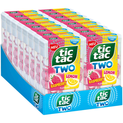  tic tac Two Raspberry & Lemon 38,5g 
