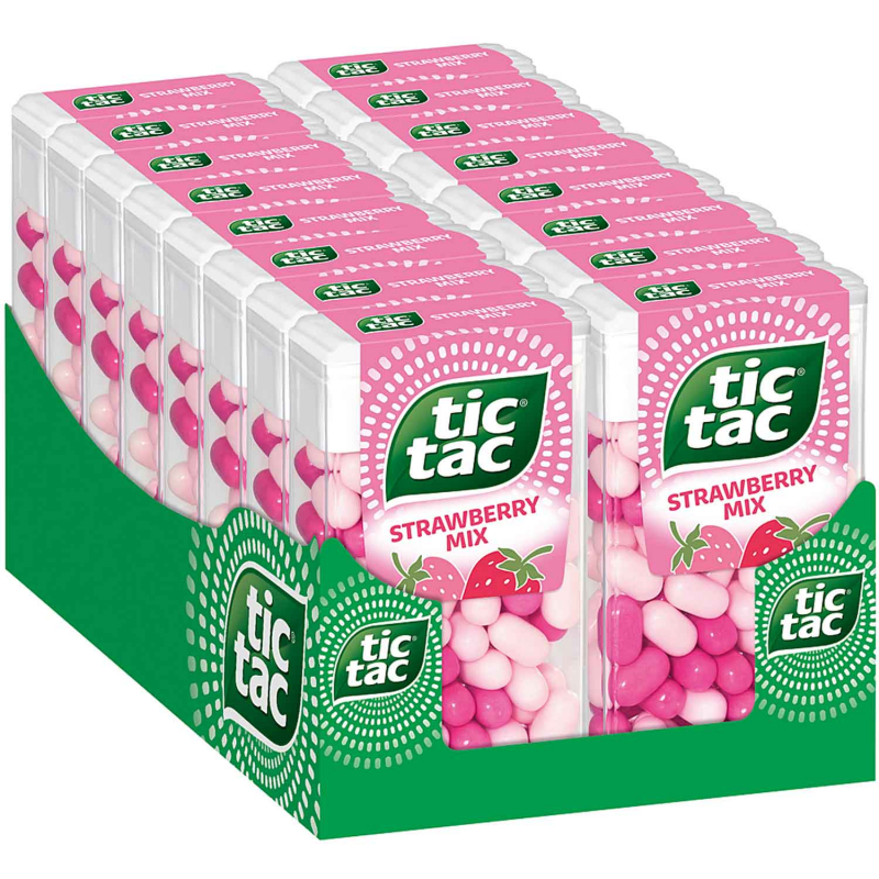  tic tac Strawberry Mix 54g 