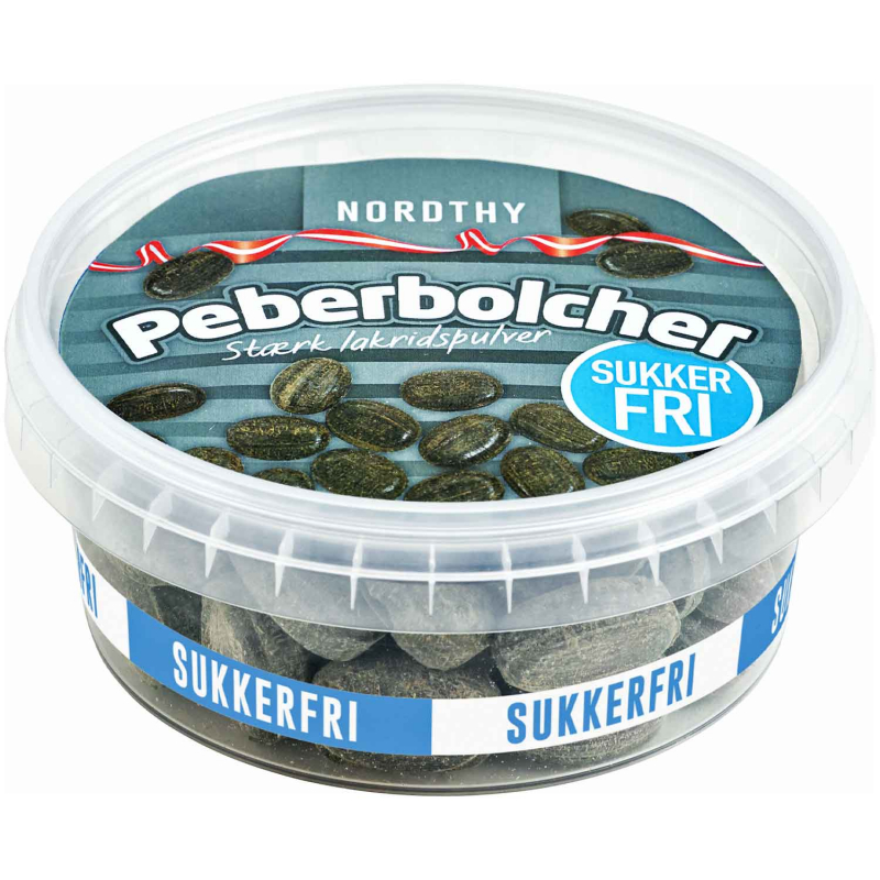  Nordthy Peberbolcher zuckerfrei 180g 