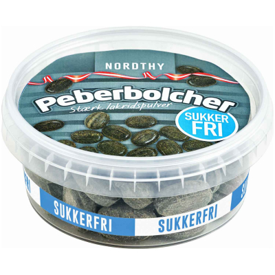  Nordthy Peberbolcher zuckerfrei 180g 