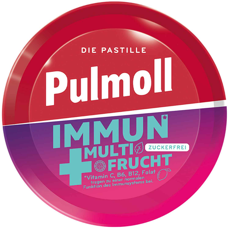  Pulmoll Immun + Multifrucht zuckerfrei 50g 