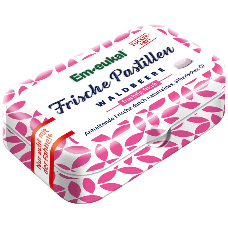  Em-eukal Frische Pastillen Waldbeere zuckerfrei 20g 