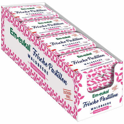  Em-eukal Frische Pastillen Waldbeere zuckerfrei 20g 