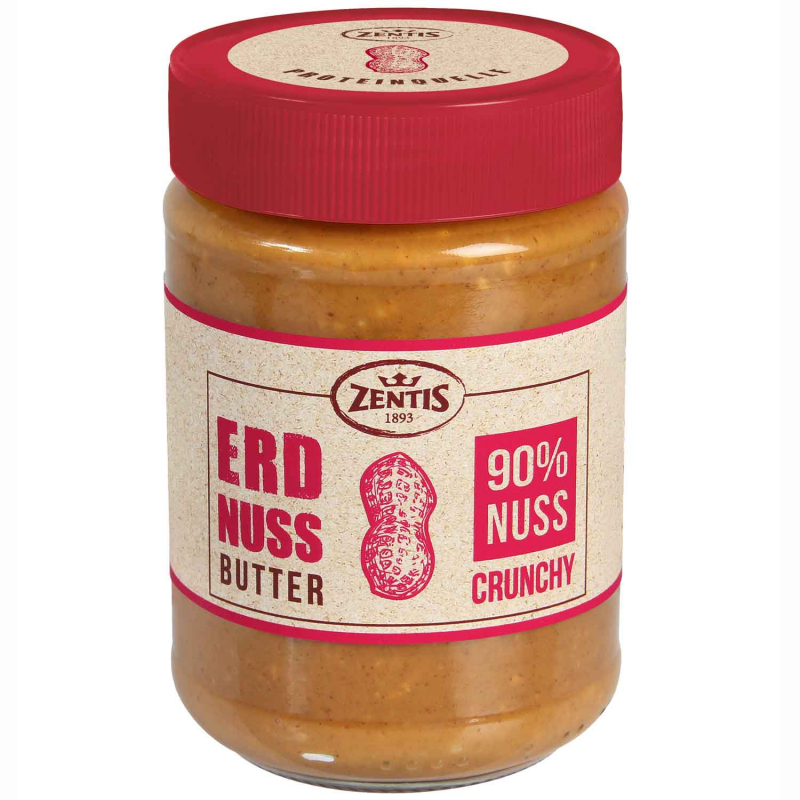  Zentis Erdnussbutter Crunchy 350g 