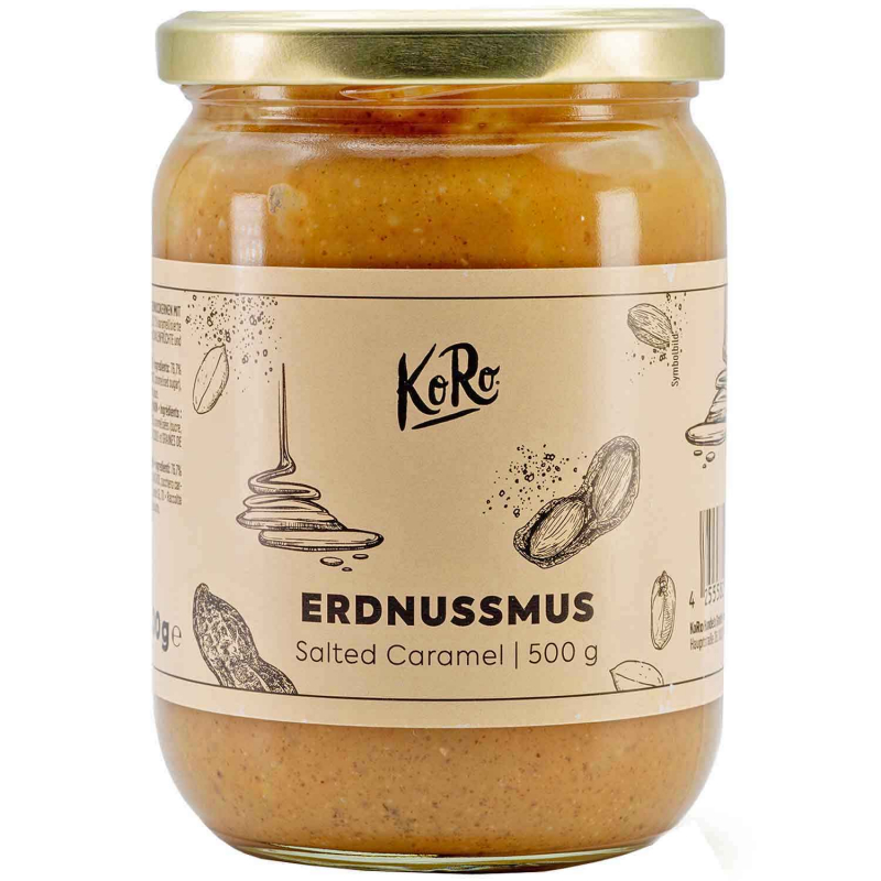  KoRo Erdnussmus Salted Caramel 500g 