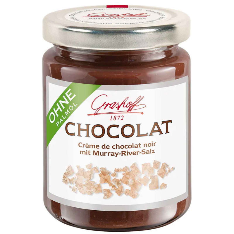  Grashoff Chocolat Crème de chocolat noir mit Murray-River-Salz 250g 