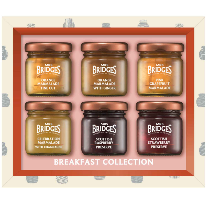  Mrs Bridges Breakfast Collection 6x42g 