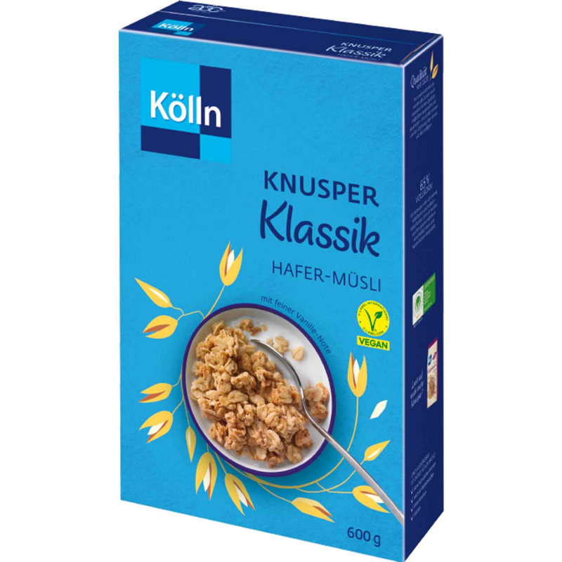  Kölln Hafer-Müsli Knusper Klassik 600g 