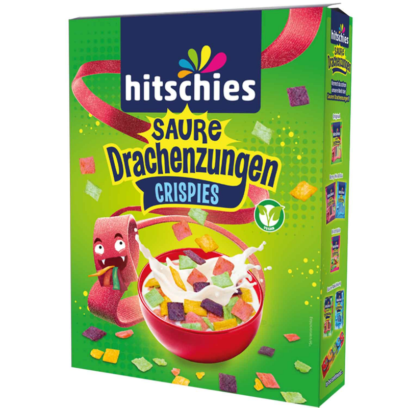 hitschies Saure Drachenzungen Crispies 270g 