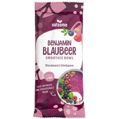  Oatsome Benjamin Blaubeer Smoothie Bowl Bio 50g 