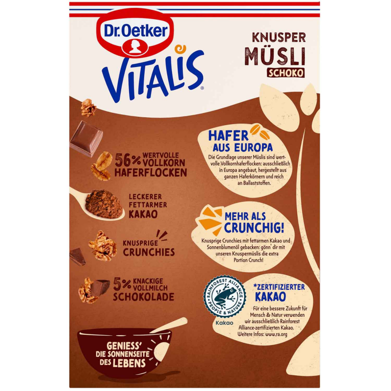  Vitalis Knusper Müsli Schoko 1,25kg 