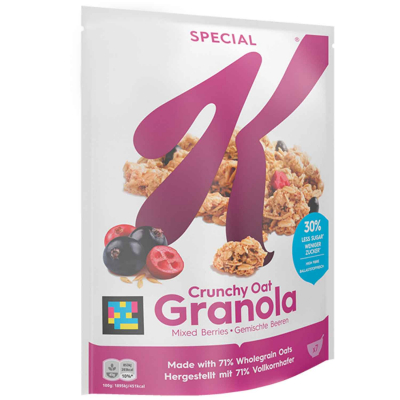  Kellogg's Special K Crunchy Oat Granola Mixed Berries 320g 