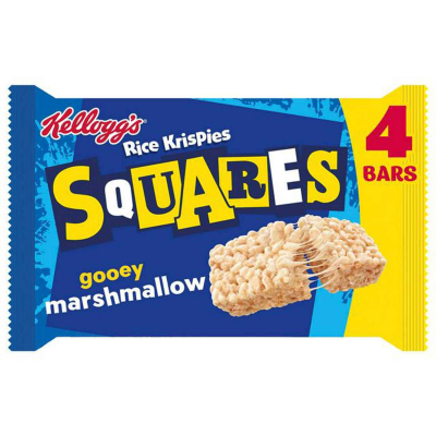  Kellogg's Rice Krispie Squares Marshmallow 4x28g 