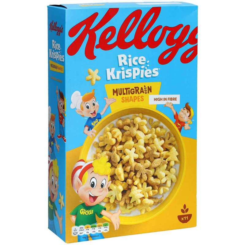  Kellogg's Rice Krispies Multigrain Shapes 350g 