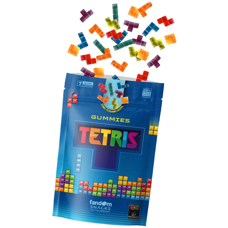  Fandom Snacks Tetris Gummies 125g 