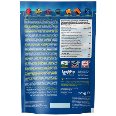  Fandom Snacks Tetris Gummies 125g 
