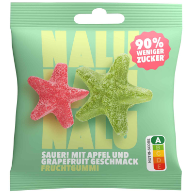  NALU Sauer Apfel & Grapefruit Seesterne 50g 