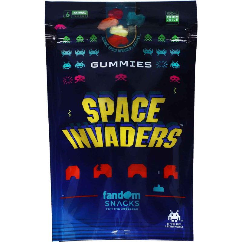  Fandom Snacks Space Invaders Gummies 125g 