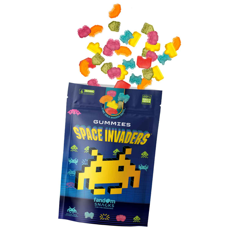 Fandom Snacks Space Invaders Gummies 125g 