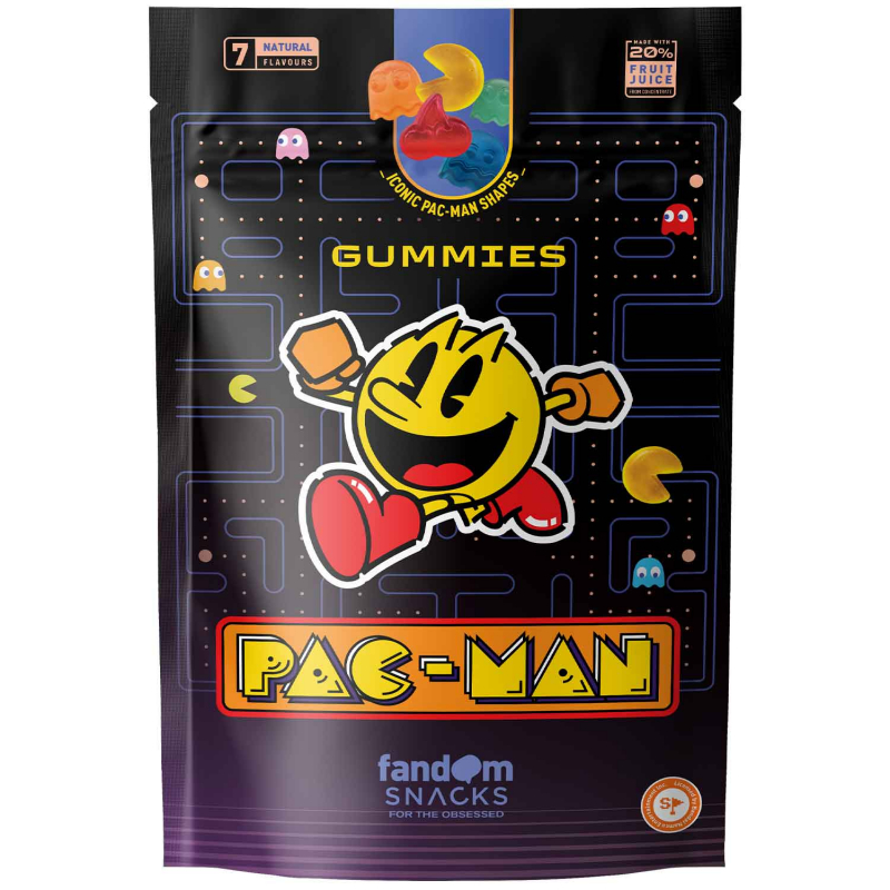  Fandom Snacks Pac-Man Gummies 125g 