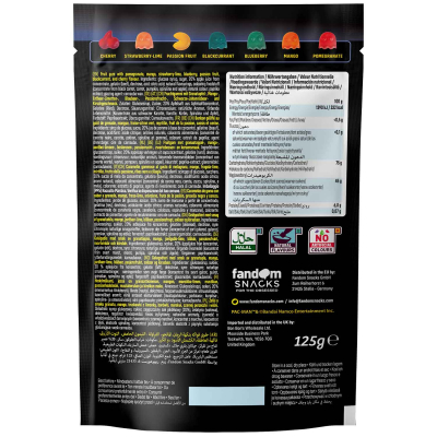  Fandom Snacks Pac-Man Gummies 125g 