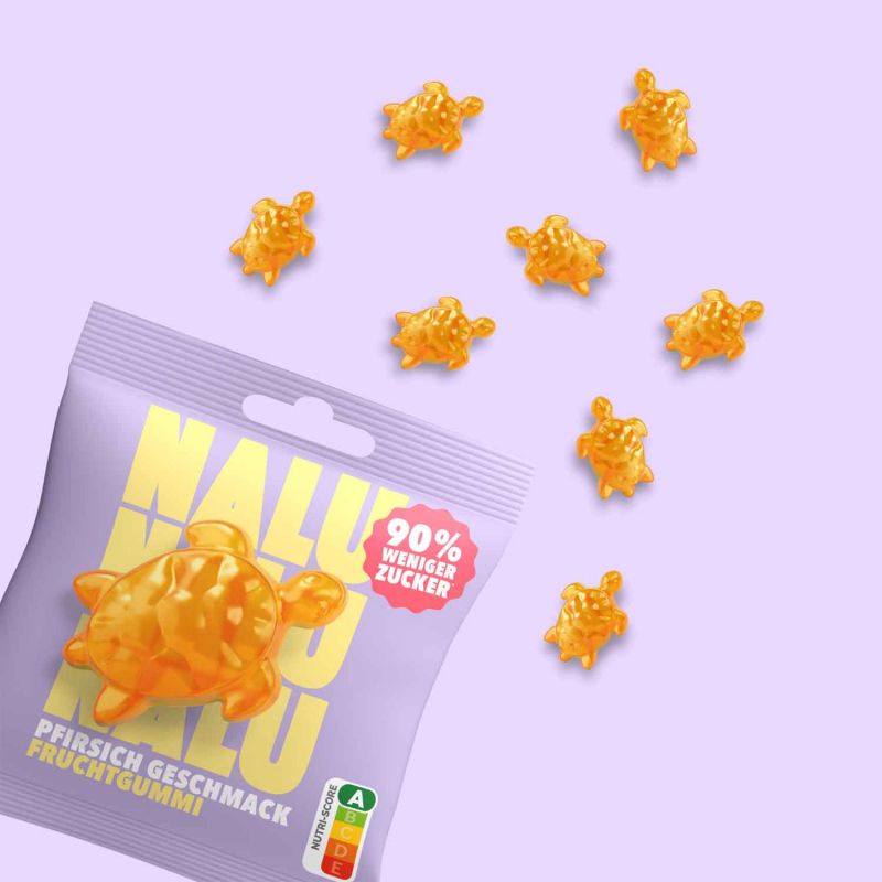  NALU Pfirsich Schildkröte 50g 