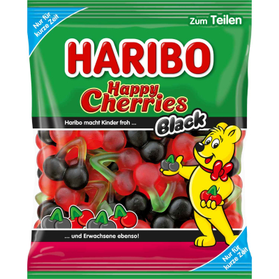  Haribo Happy Cherries Black 175g 