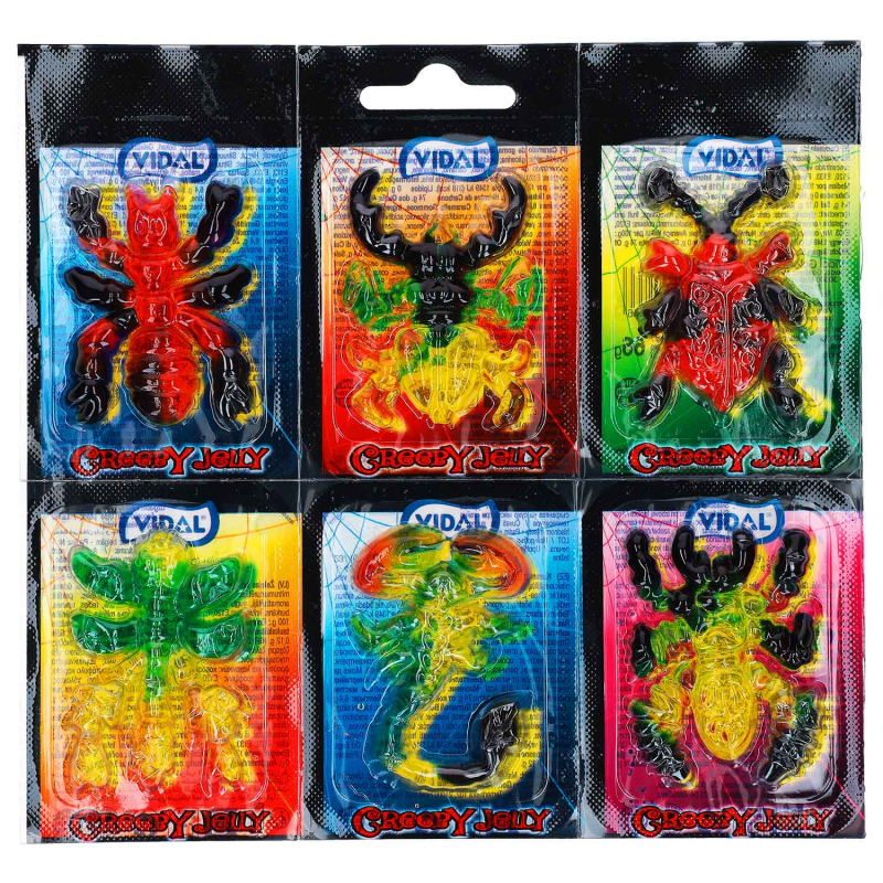 Vidal Creepy Jelly 6x11g 