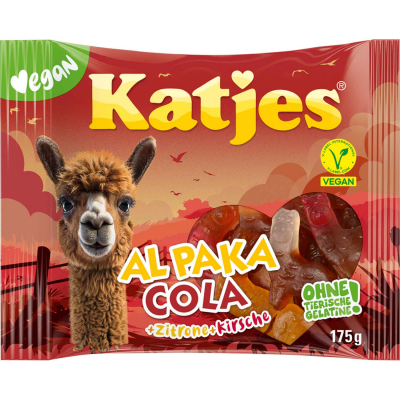 Katjes Al Paka Cola+Zitrone+Kirsche 175g 