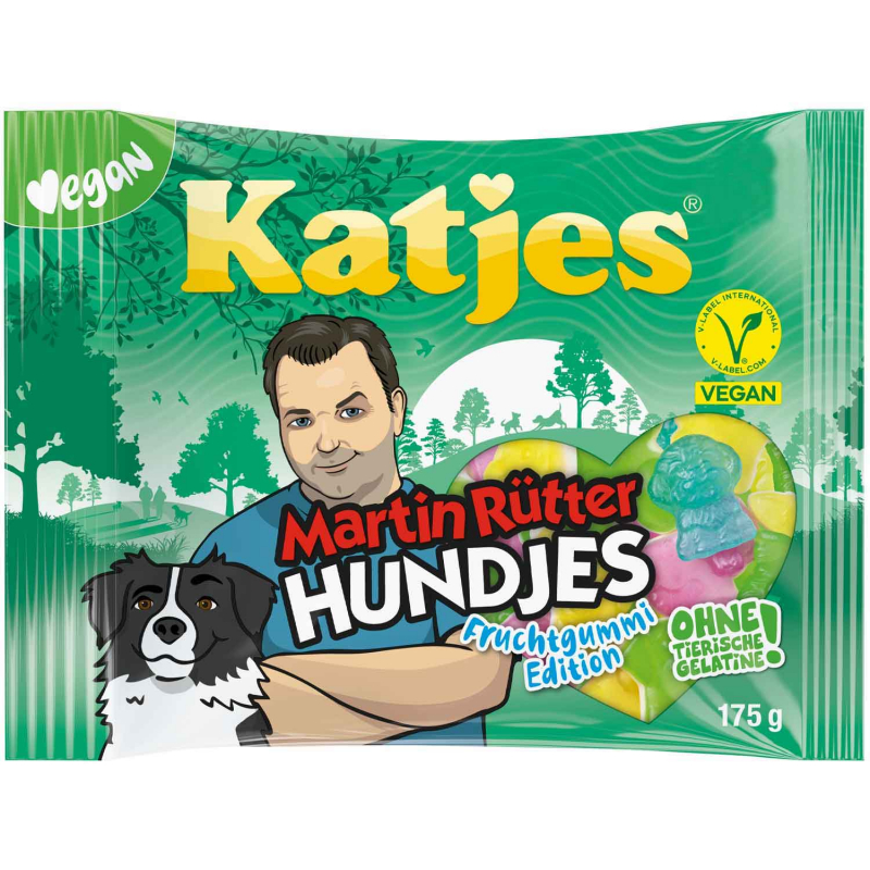  Katjes Martin Rütter Hundjes Fruchtgummi-Edition 175g 