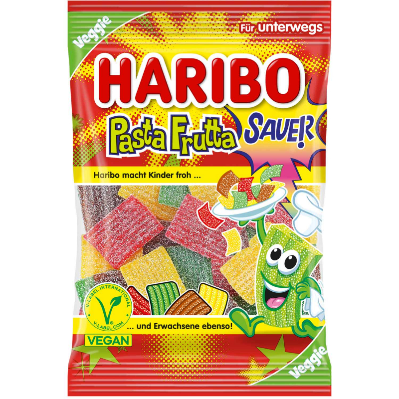  Haribo Pasta Frutta sauer vegan 85g 