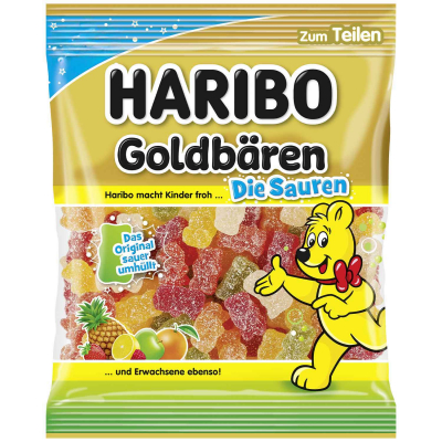  Haribo Goldbären Die Sauren 175g 