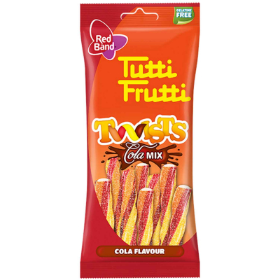  Red Band Tutti Frutti Twists Cola Mix 100g 