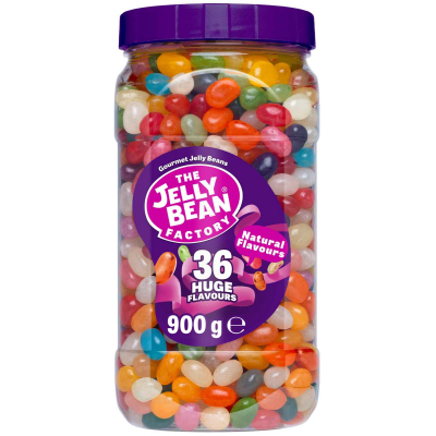  The Jelly Bean Factory 36 Huge Flavours Jar 900g 
