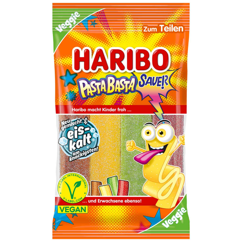  Haribo Pasta Basta sauer vegan 160g 