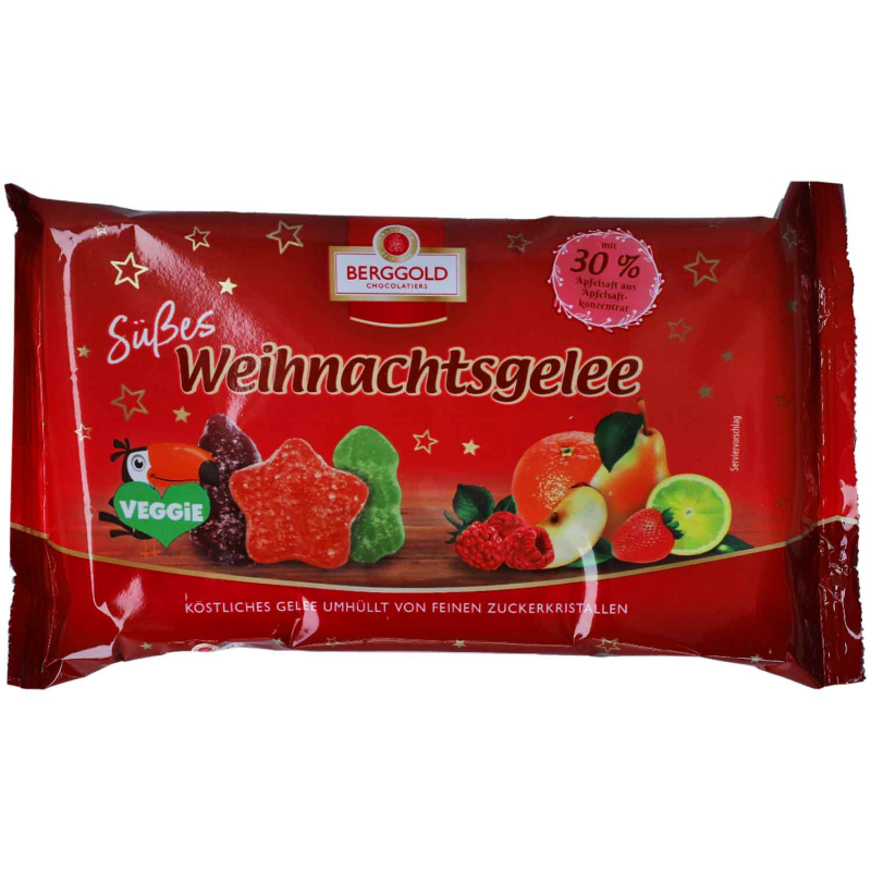  Berggold Süßes Weihnachtsgelee 210g 