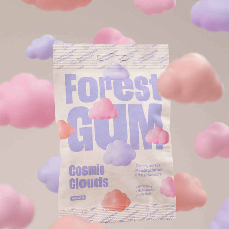  Forest Gum Fruchtgummi Cosmic Clouds 100g 